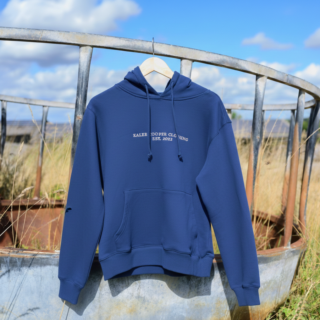 Heritage Rugby Hoodie – Midnight Navy