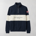 Quarter Zip Jumper - Navy