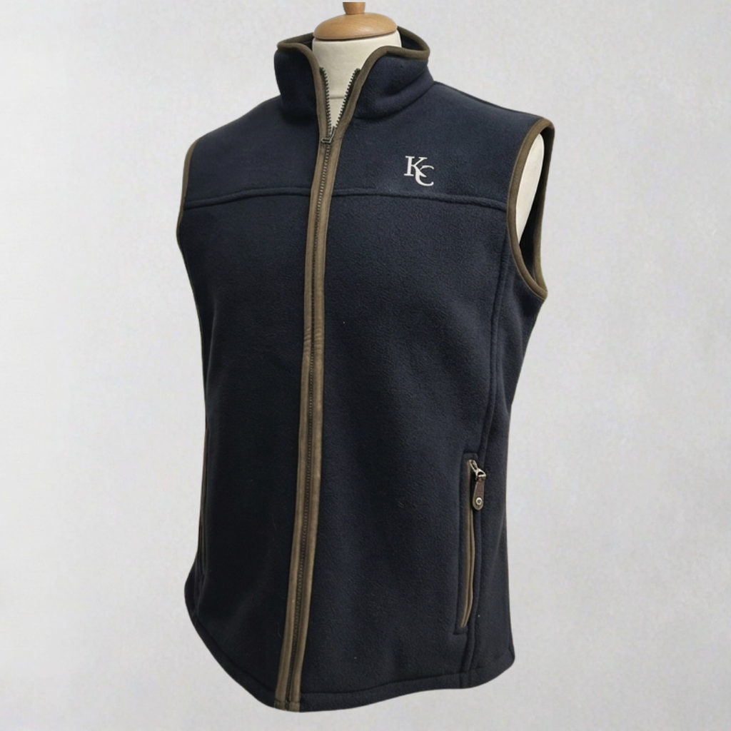 PRE-ORDER Fleece Gilet - Navy