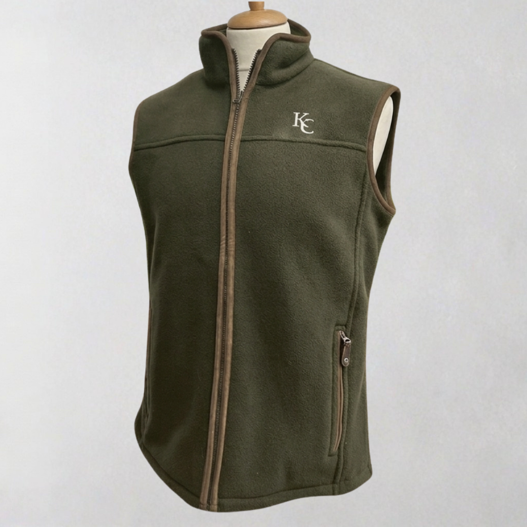 PRE-ORDER Fleece Gilet - Green