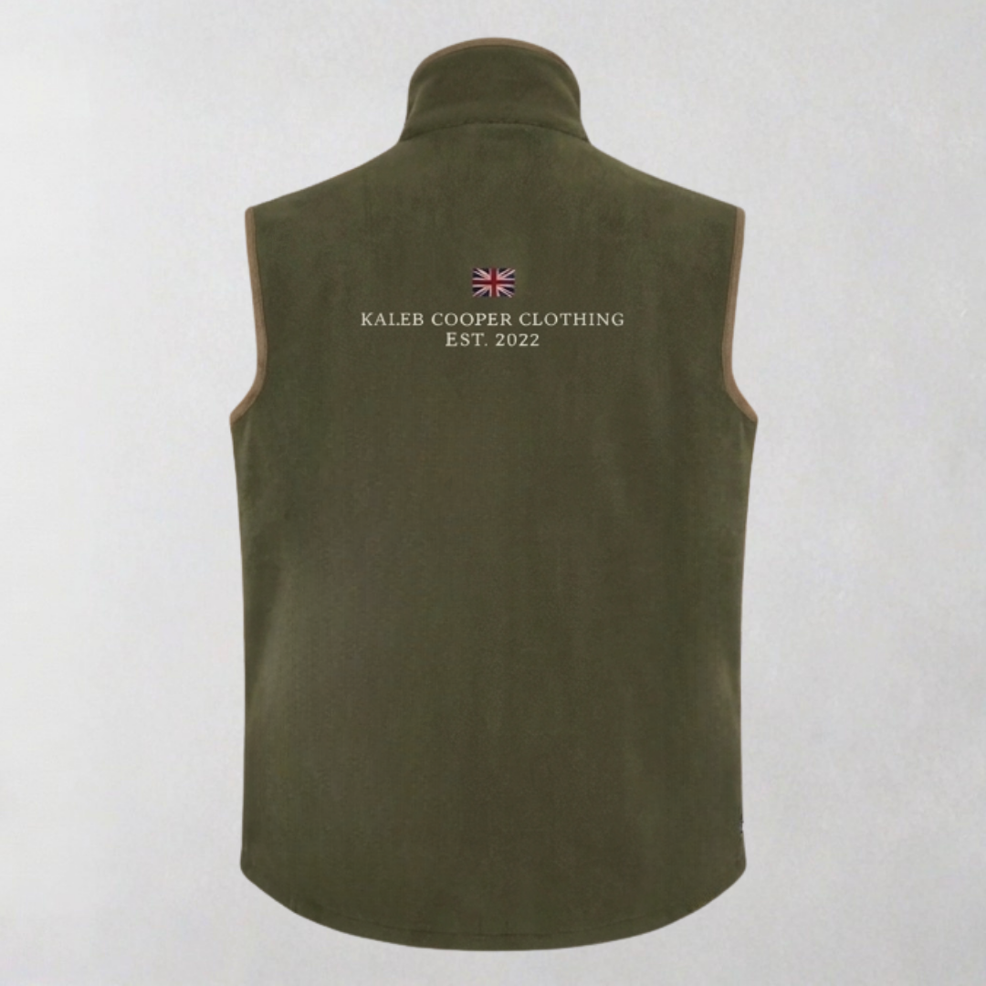 PRE-ORDER Fleece Gilet - Green