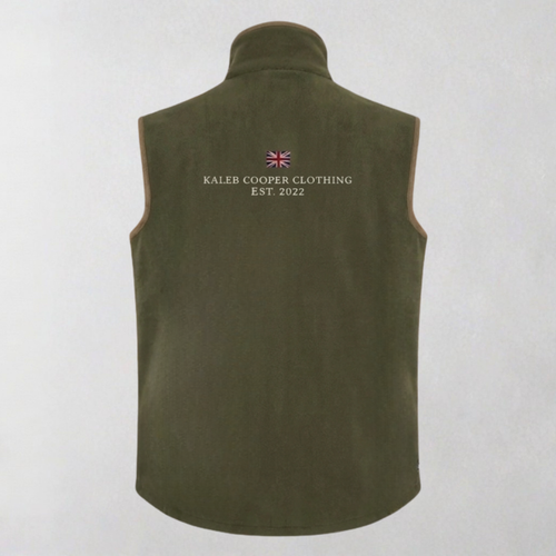 Fleece Gilet - Green