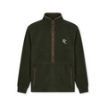 Men's Half Zip Fleece - Green