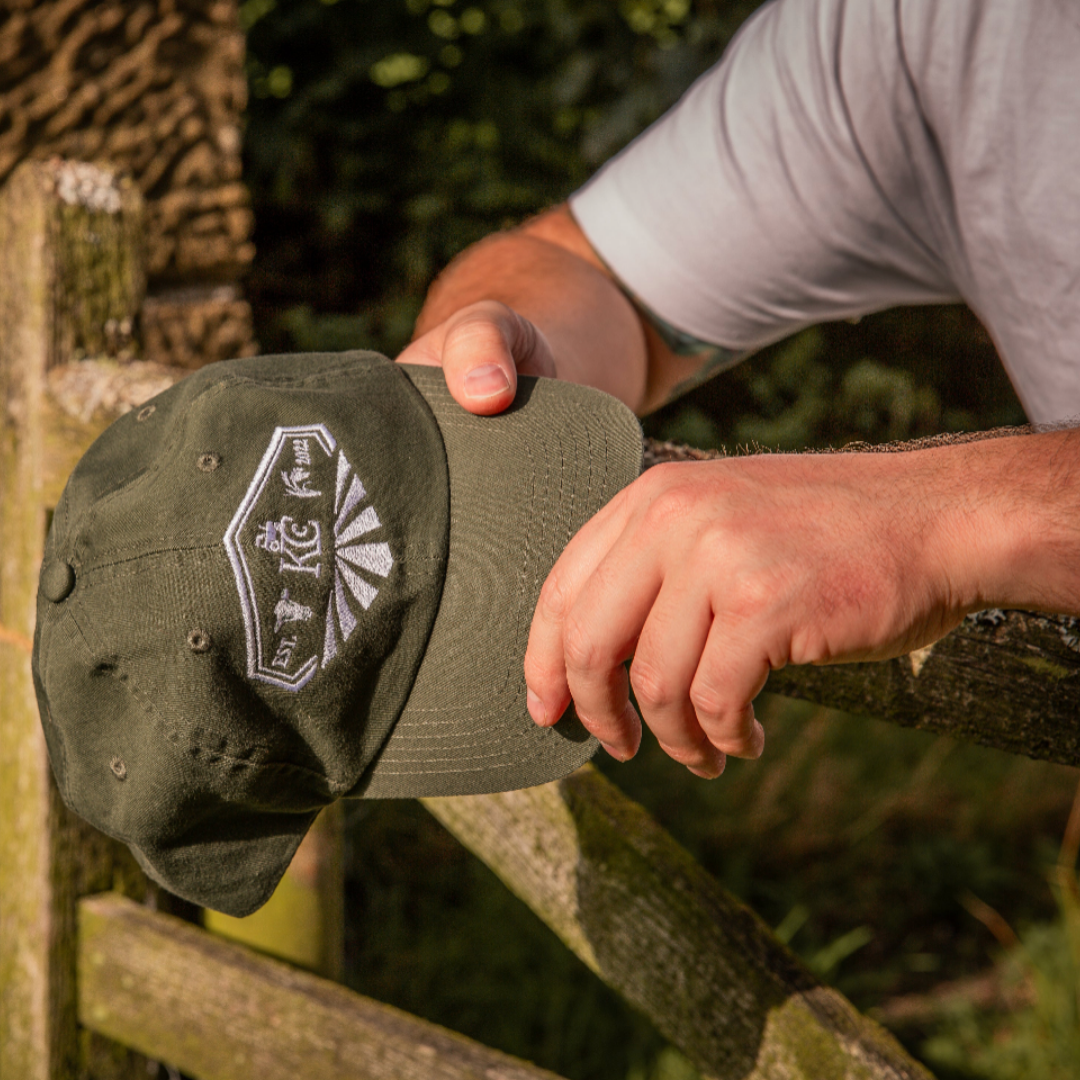 Kaleb Cooper Contracting Logo Unstructured Cap